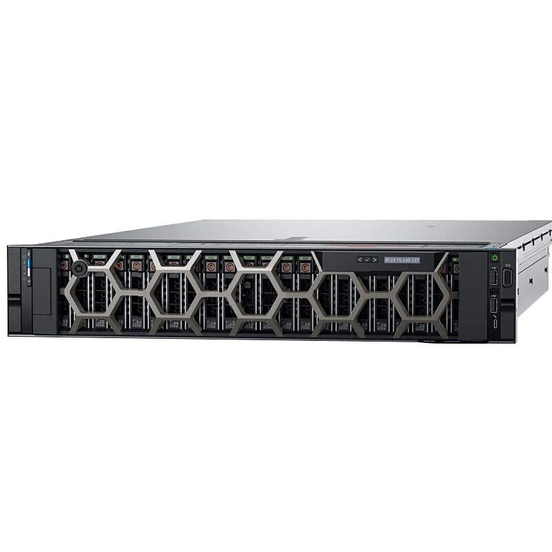 2 منافذ شبكة جيه ديلز Gpu Rack Server حتى 4 GPUs ذات عرض مزدوج