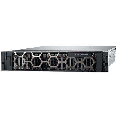 2 منافذ شبكة جيه ديلز Gpu Rack Server حتى 4 GPUs ذات عرض مزدوج
